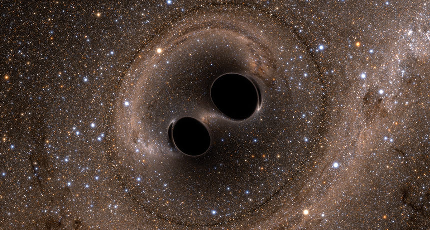 Fusione di Buchi Neri osservata da LIGO