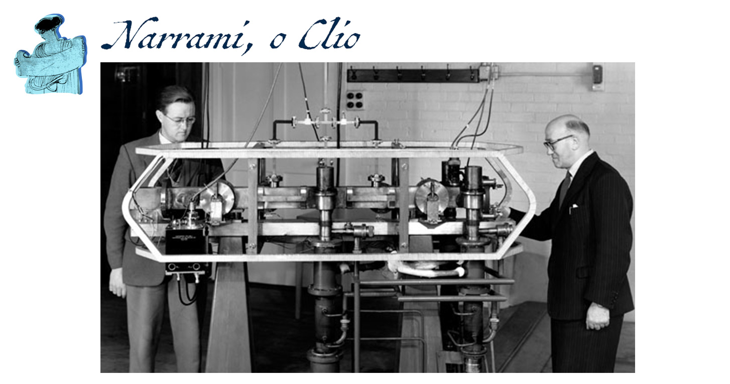 foto del primo orologio atomico al cesio