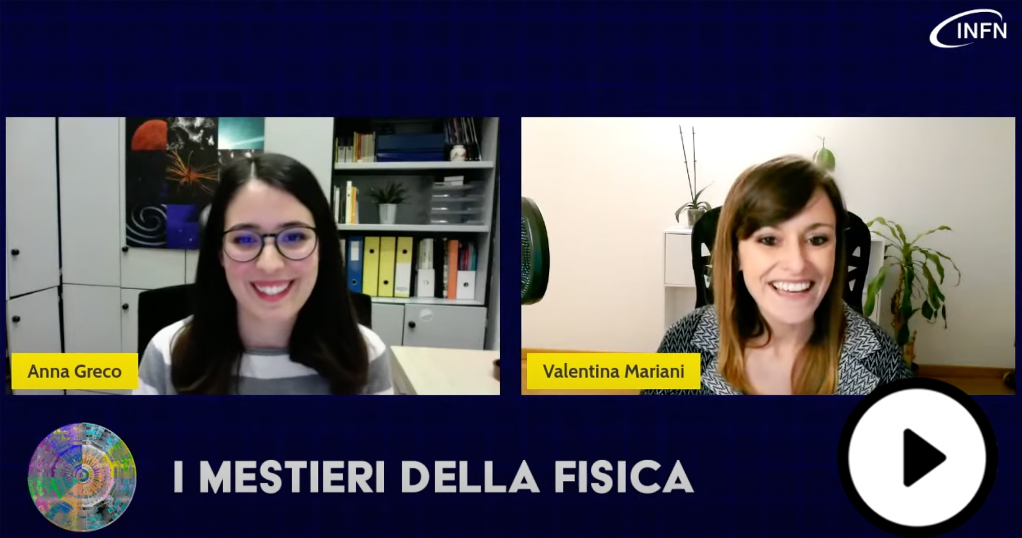 Intervista a Valentina Mariani per "i mestieri della fisica"